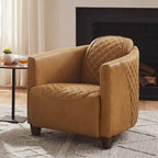 IndustrIal Top Grain Accent Chair