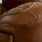 IndustrIal Top Grain Accent Chair