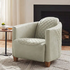 IndustrIal Top Grain Accent Chair