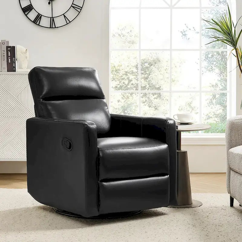 Modern Leather Recliner by