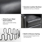 Modern Leather Recliner by