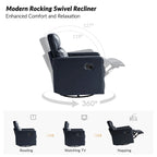 Modern Leather Recliner by