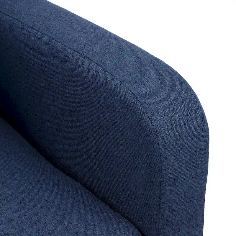 Mid Century Fabric Modern Accent Chair