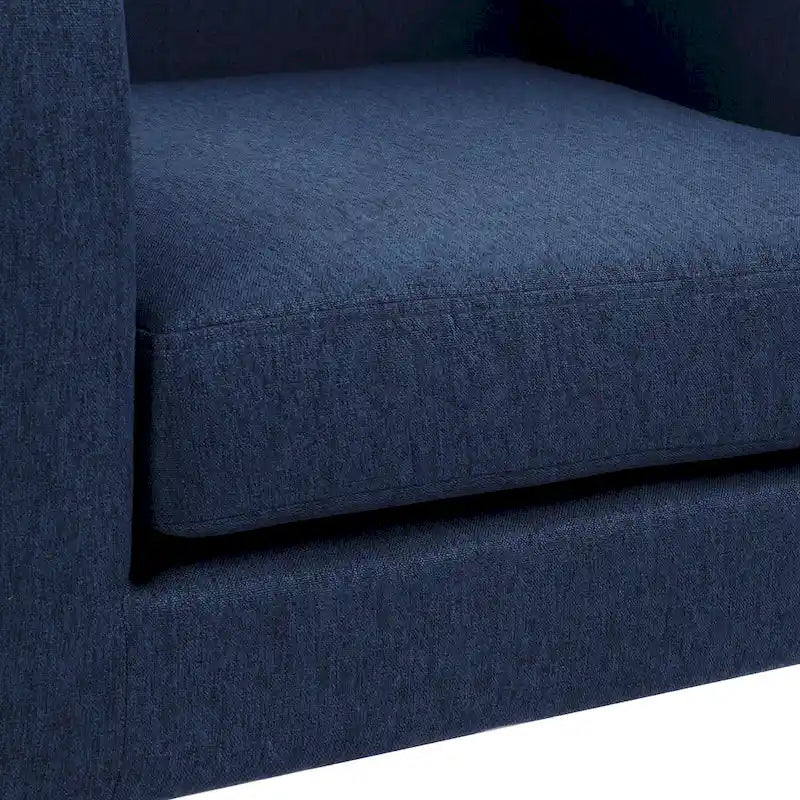 Mid Century Fabric Modern Accent Chair
