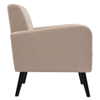 Mid Century Fabric Modern Accent Chair