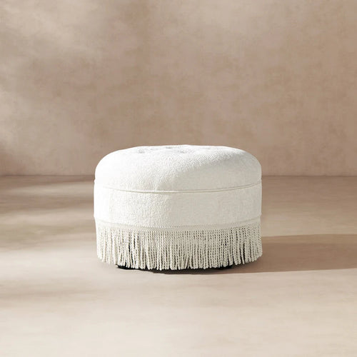 24 Round Accent Ottoman