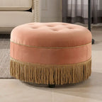 24 Round Accent Ottoman
