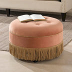 24 Round Accent Ottoman