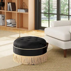 24 Round Accent Ottoman