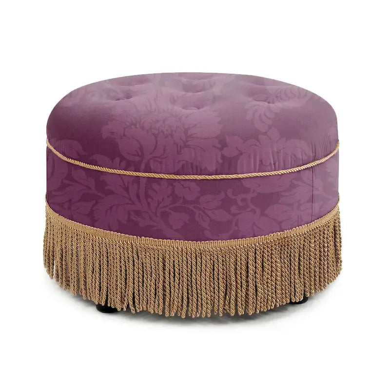 24 Round Accent Ottoman