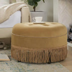 24 Round Accent Ottoman