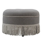 24 Round Accent Ottoman