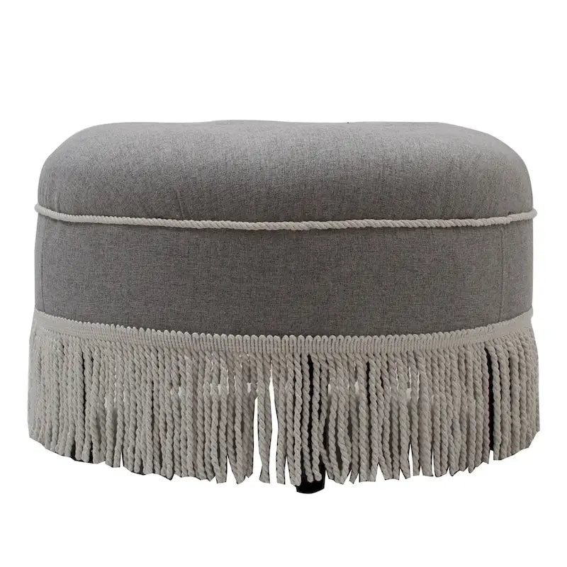 24 Round Accent Ottoman