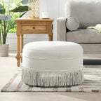 24 Round Accent Ottoman