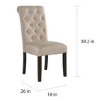 Tufted Dining Chair ( 2)