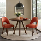 Dining Side Chairs with Cutout design ( 2)