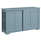 & Sliding Door Stackable Buffet/Sideboard