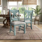 Farmhouse Wood Dining Chairs ( 2) by of