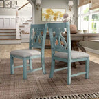 Farmhouse Wood Dining Chairs ( 2) by of