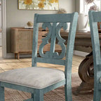 Farmhouse Wood Dining Chairs ( 2) by of