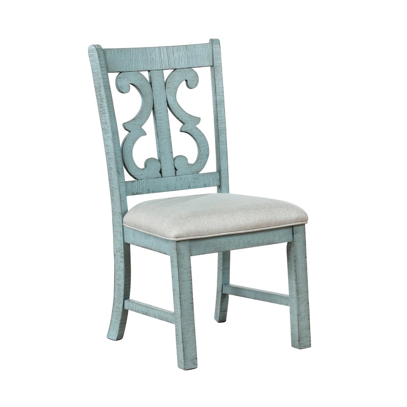 Farmhouse Wood Dining Chairs ( 2) by of