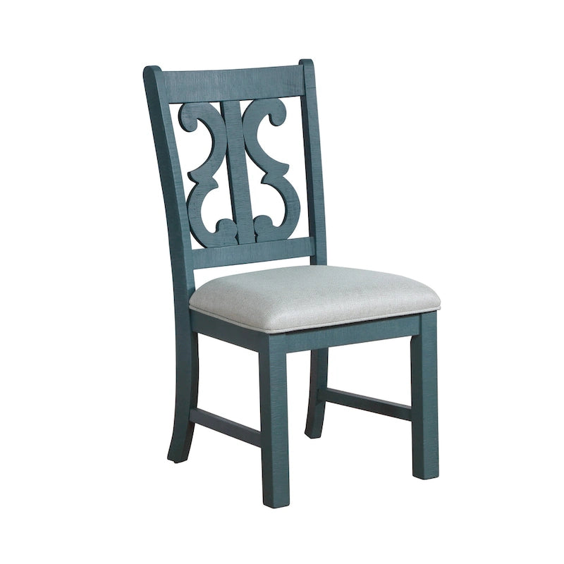 Farmhouse Wood Dining Chairs ( 2) by of