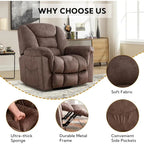 Recliner Chair Manual 360 for Living Room