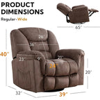 Recliner Chair Manual 360 for Living Room