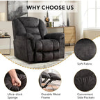 Recliner Chair Manual 360 for Living Room