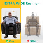 Recliner Chair Manual 360 for Living Room