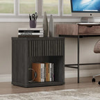 2 Nightstand with 1 Drawer and Storage