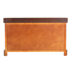 Brown Storage Basket Bench - 33.5 x 16.1 x 19.9 - 34Wx16Dx20H