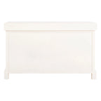Brown Storage Basket Bench - 33.5 x 16.1 x 19.9 - 34Wx16Dx20H