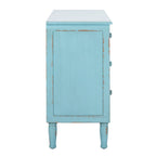Blue 3-Drawer Storage Chest