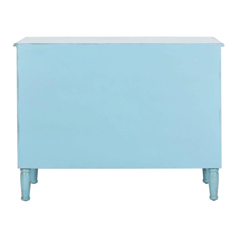 Blue 3-Drawer Storage Chest
