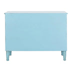 Blue 3-Drawer Storage Chest
