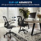 Mid- Mesh Task Chair with -Up