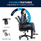 Mid- Mesh Task Chair with -Up