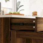Kitchen Island - and Your Space Buffet Table - 47.2X23.6X33.5