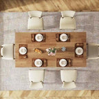 63 Inches Kitchen Dinner Table for Dining Room