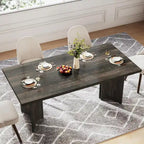 63 Inches Kitchen Dinner Table for Dining Room
