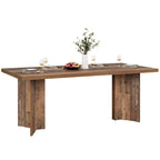 63 Inches Kitchen Dinner Table for Dining Room