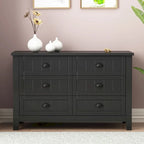 Modern Drawer Dresser with and Shell Handle