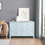 Modern Drawer Dresser with and Shell Handle