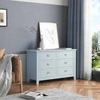 Modern Drawer Dresser with and Shell Handle