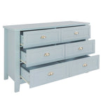Modern Drawer Dresser with and Shell Handle