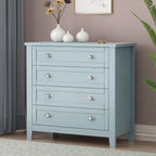 Modern Drawer Dresser with and Shell Handle