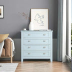 Modern Drawer Dresser with and Shell Handle