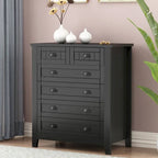 Modern Drawer Dresser with and Shell Handle