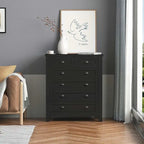 Modern Drawer Dresser with and Shell Handle